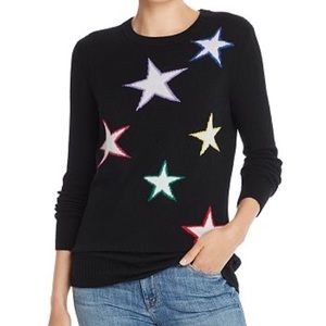 AQUA Cashmere Star Sweater